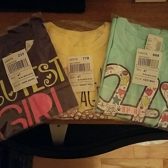 The Children's Place Other - Lot of 3 Children's Place Graphic Tees, 4T, NWT